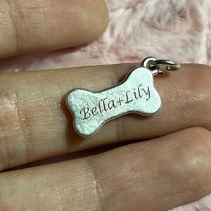 James Avery silver bone charm